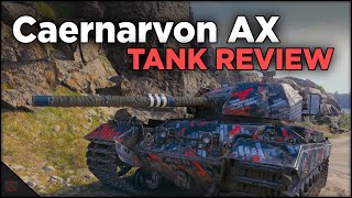 Caernarvon Action X  Tank Review  World of Tanks [upl. by Cherida330]