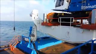 Barge Master motion compensated crane operation [upl. by Riella]