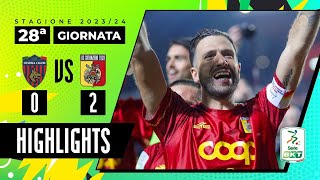 Cosenza vs Catanzaro 02  Il Catanzaro vince il derby al Marulla  HIGHLIGHTS SERIE BKT 2023  2024 [upl. by Harriette]