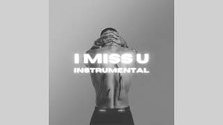 Capo Plaza Tony Boy  I MISS U  INSTRUMENTAL [upl. by Eelsnia]