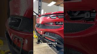 Ferrari 296 GTB  Rear Bumper PPF Installation [upl. by Yelraf]