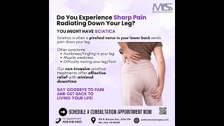 Sciatica Sharp Back Pain Radiating Down your Leg [upl. by Hsirk]