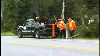 Two Lane Work Zone Safety [upl. by Newmann]