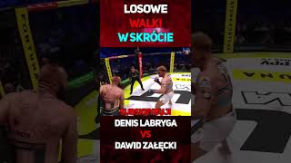 Denis Labryga VS Dawid Załęcki  W Skrócie shorts labryga dawidzałęcki famemma walka [upl. by Albric]