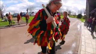 Morris Dancers Denbies Wine Estate Easter Monday 2016 [upl. by Mohl]