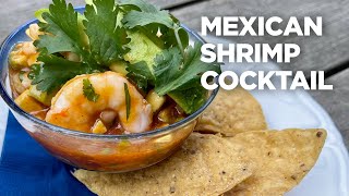 Rick Bayless Mexican Shrimp Cocktail [upl. by Calondra]