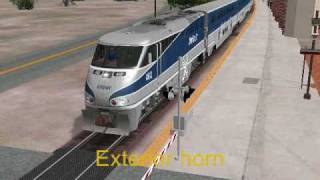 Custom Surfliner Horn [upl. by Rehpotsihc]