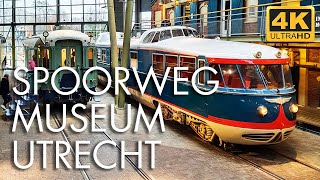 Spoorweg Museum Railway Museum Utrecht  4K Virtual Tour  Museum Travellers Guide [upl. by Tudor]