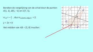 De straal van de omgeschreven cirkel berekenen [upl. by Harte601]