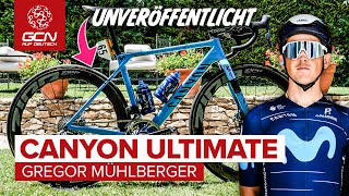 Der brandneue FliegengewichtPrototyp von Gregor Mühlberger  Canyon Ultimate  Team Movistar [upl. by Fennelly839]