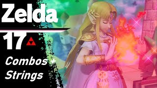 ZELDA Combos  Strings SSBU Combo Guide [upl. by Rosa648]