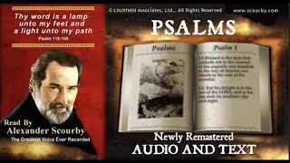 19 New  Book of Psalms  Read by Alexander Scourby  AUDIO amp TEXT  FREE on YouTube  GOD IS LOVE [upl. by Otsenre469]