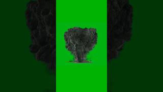 Explosion green screen video effects background animation animation chromakey greenscreen shorts [upl. by Diraj928]