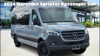 2024 MercedesBenz Sprinter Passenger Van  Spacious and Comfortable 15Passenger Van [upl. by Blight]