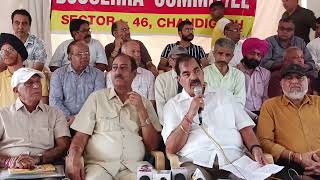 Shri Sanatan Dharam Dushehra Committee Sector 46 Press Confrence Regarding Dushehra Celebrations [upl. by Zoara]