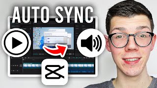 How To Auto Sync Video and Audio In CapCut PC  Full Guide [upl. by Abeh]