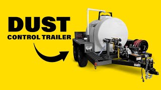 Dust Control Trailer System  The Water Boss [upl. by Nrubyar]