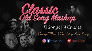 Classic Old Song Mashup  NonStop Old Bollywood Songs  Love Songs  Peaceful Music  Reeshabh P [upl. by Eiramnwad]