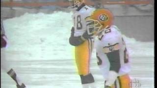 CFL 1993 WEST FINAL EDMONTON ESKIMOS AT CALGARY STAMPEDERS [upl. by Annwahsal]