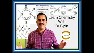 Multicenter bonding in Electron deficient compoundsDiborane NEET JEE BSc [upl. by Anej93]