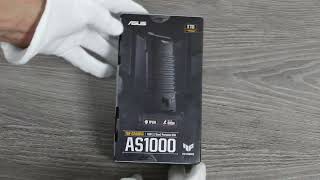 ASUS TUF Gaming AS1000 Portable SSD Unboxing [upl. by Conners47]