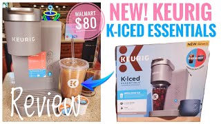 New Walmart Keurig KIced Essentials Iced amp Hot Single Serve K Cup Coffee Maker Review [upl. by Gilcrest]