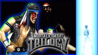 Mortal Kombat Trilogy  Nightwolf Playthrough Very Hard [upl. by Gnal]