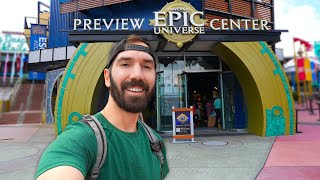 NEW Epic Universe Preview Center Is Open [upl. by Bast]