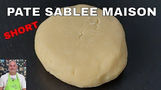 recette facile de pate sablée maison [upl. by Yhtnomit140]