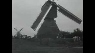 Electriciteit opwekken in molen Wervershoof 1955 [upl. by Celie]