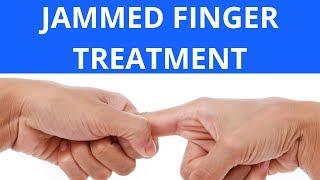 Jammed Finger Treatment [upl. by Aima990]