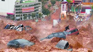 Japan NOW Evacuation Rivers Overflowed Cars amp Houses swept away Flooding in Wajima Ishikawa [upl. by Enirhtac]