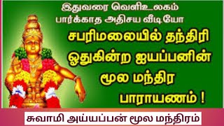 Most Powerful Ayyappa Mantra  Ayyappan manthiram tamil  Ayyappan moola manthiram tamil [upl. by Nac]