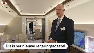 VLIEGEN Dit is het nieuwe regeringsvliegtuig voor koning en kabinet [upl. by Holofernes]