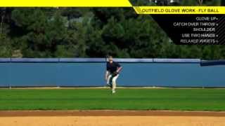 Outfield Glove Work  Catching Fly Ball [upl. by Chretien]