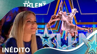 Duo de TRAPECISTAS conectados que NO consigue emocionar al jurado  Inéditos  Got Talent 2023 [upl. by Neill]