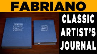 Fabriano  Classic Artists Journal  Diary  Lightfast Studio [upl. by Ahsilem]