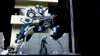 MAILES BYAKUCHI  CINEMATIC Gundam Diorama [upl. by Sausa]