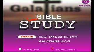 BIBLE STUDY  OYUGI ELIJAH [upl. by Pudendas]