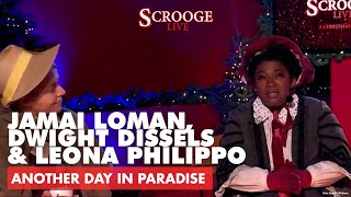 Jamai Loman Dwight Dissels amp Leona Philippo  Another Day in Paradise  SCROOGE LIVE [upl. by Einnal280]