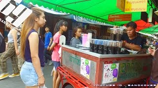 Weekend Market Local Market  Ratchada Bangkok [upl. by Gerdy]