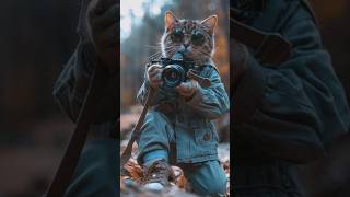 Photographer cat😻 📸 cutebabycatscuteshortsviralcatsloversshortsfeedshortsyoutubeanimalshorts [upl. by Magas]