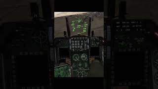 F16 Emergency Landing over the enemy  DCS dcs fighterpilot drift [upl. by Quartas]