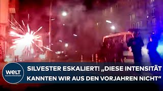 SILVESTER ESKALIERT quotMassive Angriffe auf Einsatzkräftequot Selbst die Polizei wirkt überrascht [upl. by Gildea]