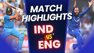 India vs England Highlights Full Match  World Cup 2023  IND vs ENG HIGHLIGHTS [upl. by Kenway]