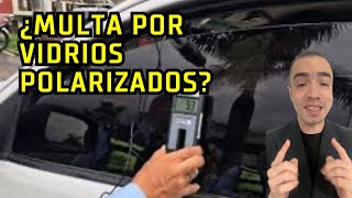 🔴 ¿Se puede circular con vidrios polarizados [upl. by Johnath]