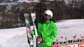 Test ski K2 Recoil 2012 par Freeride Attitude [upl. by Nodnil]