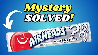 Airheads Mystery White Flavor Revealed [upl. by Airdnaid]