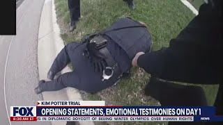 Kim Potter trial New bodycam video from Daunte Wright shooting revealed  LiveNOW from FOX [upl. by Yelda]