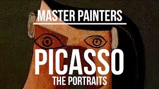 Pablo Picasso 18811973  The Portraits  A collection of paintings 4K Ultra HD [upl. by Runkle655]